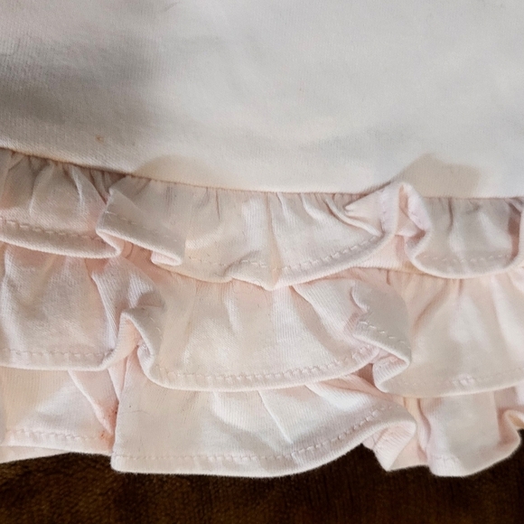 Ralph Lauren Pink Polo Dress with Ruffle Hem Size 12 Months - Picture 4 of 8